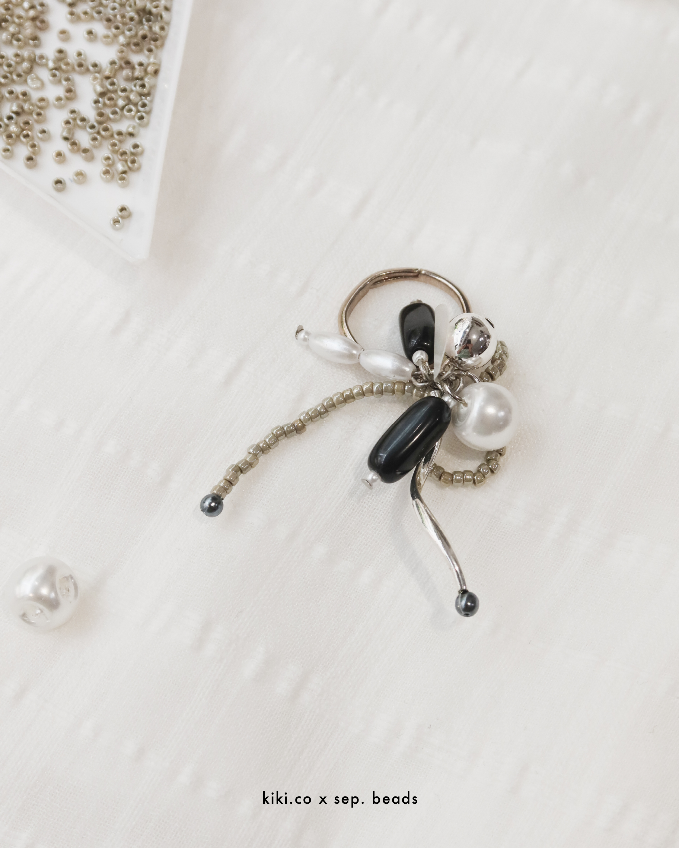 【 Kiki.co x sep. beads 聯名企劃 】戒指