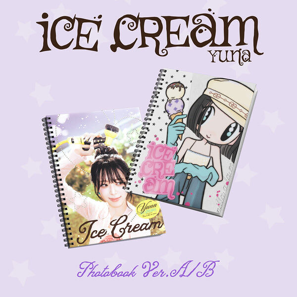 YUNA - [Ice Cream] (Photobook Ver.) (Random Ver.)