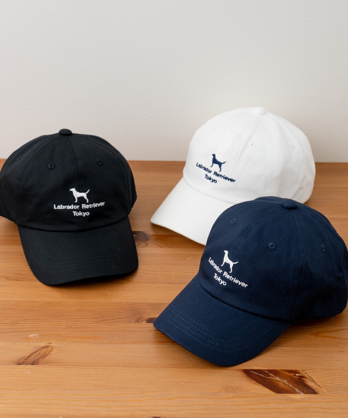 Labrador Retriever Tokyo 日本經典拉不拉多犬刺繡棒球帽 | 日系 Low Cap 鴨舌帽 - 多色選  香港日本代購 (預購截單日：5月9日）[約5月下旬到貨]