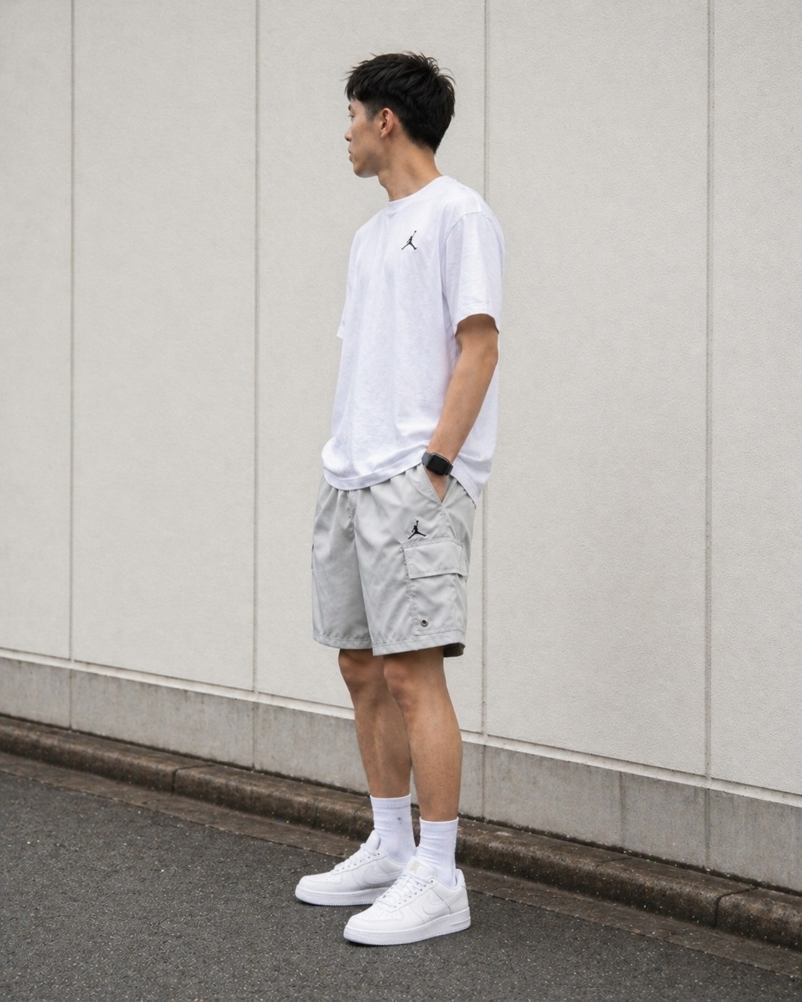 #預購 NIKE JORDAN BROOKLYN 抽繩 工裝 運動短褲 HV9684-010 黑 034 灰
