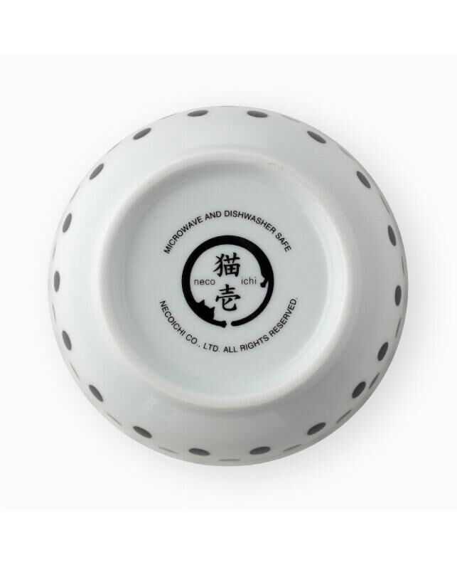 日本直送 貓壹Necoichi 貓貓快樂食光 - 平底食碗