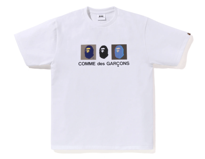 【BAPE®︎ × COMME des GARÇONS】0329店鋪限定聯名發售SCREEN TEE