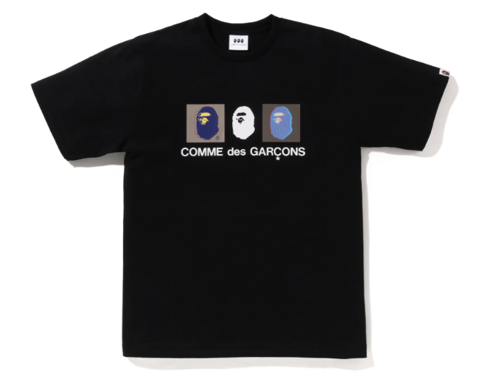 【BAPE®︎ × COMME des GARÇONS】0329店鋪限定聯名發售SCREEN TEE