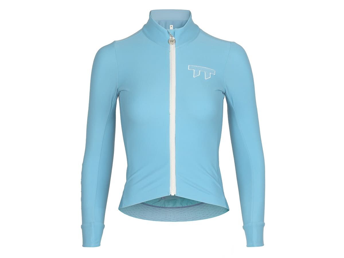 e Line Women's Classic Thermal Ls Jersey 女款經典保暖長袖車衣 / 馬卡龍藍