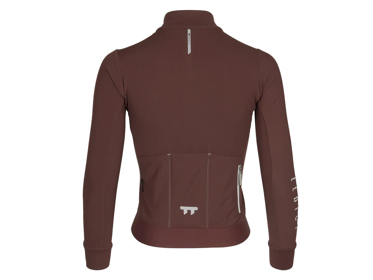 e Line Women's Classic Thermal Ls Jersey 女款經典保暖長袖車衣 / 栗紅色