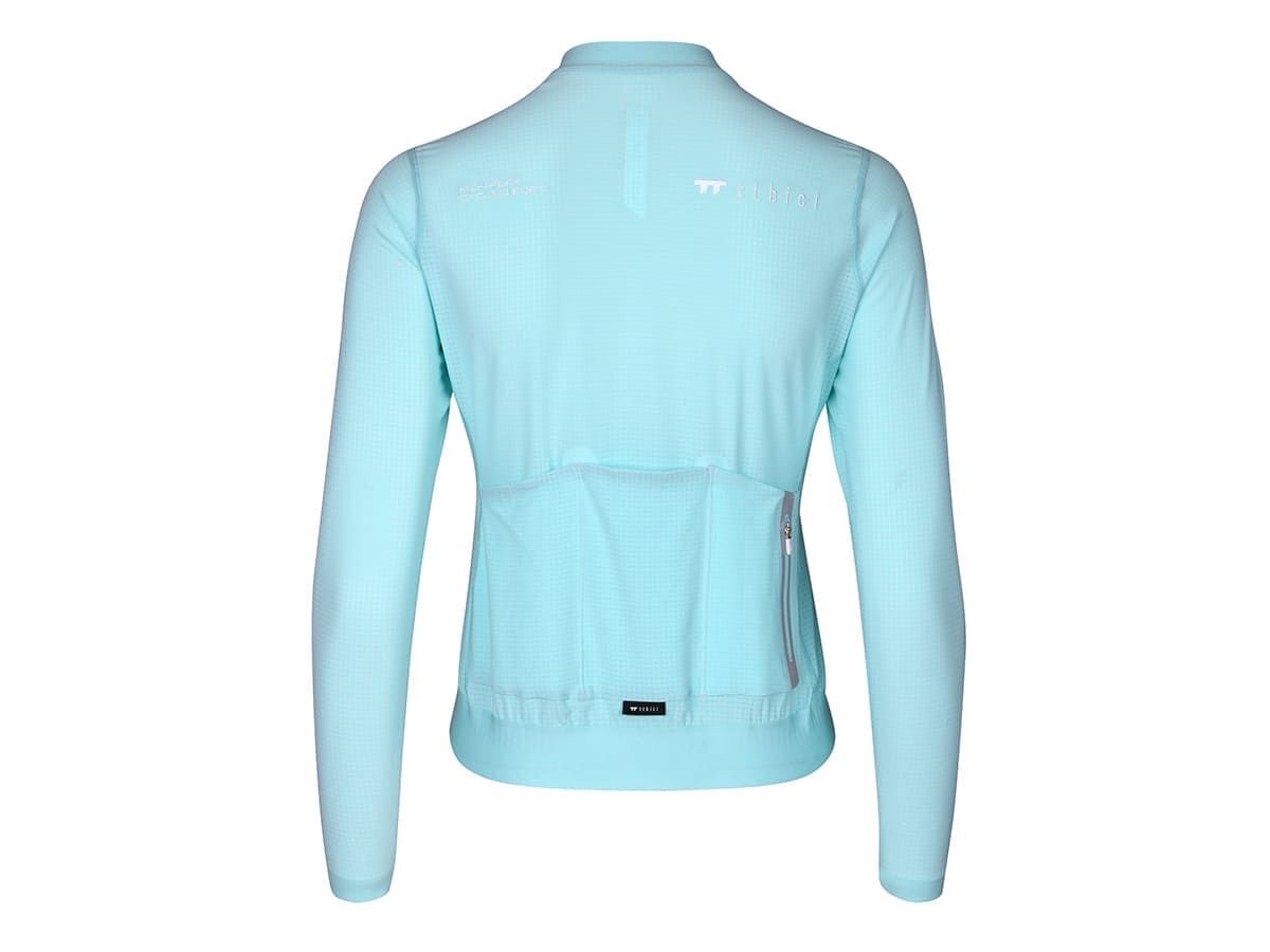 a Line Women's Lightweight LS Jersey 女款輕量長袖車衣 / 粉末藍