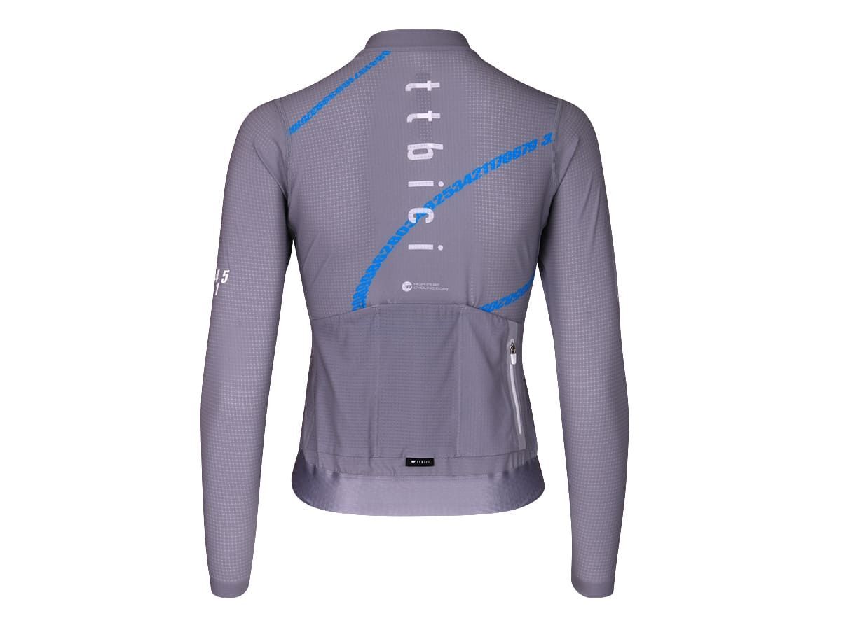 a Line Women's Lightweight LS Team Jersey 女款車隊版輕量長袖車衣 / 灰色
