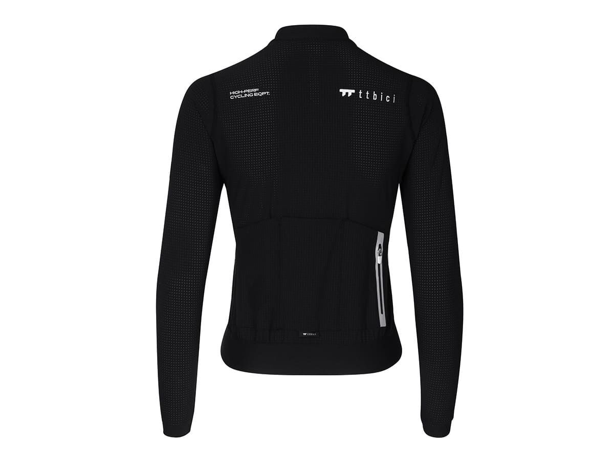a Line Women's Lightweight LS Jersey 女款輕量長袖車衣 / 黑色
