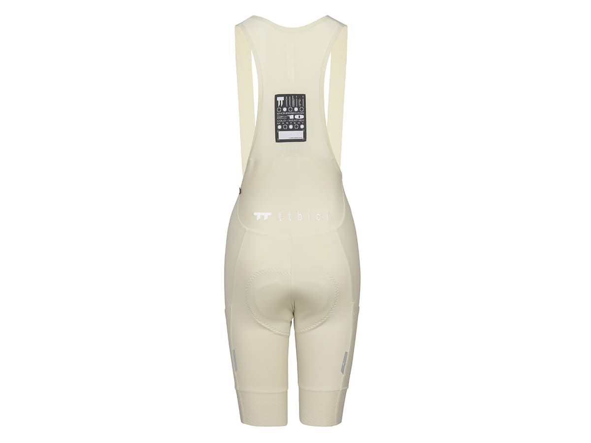 a Line Women's Apex Cargo Bib Shorts 女款口袋車褲 / 米白