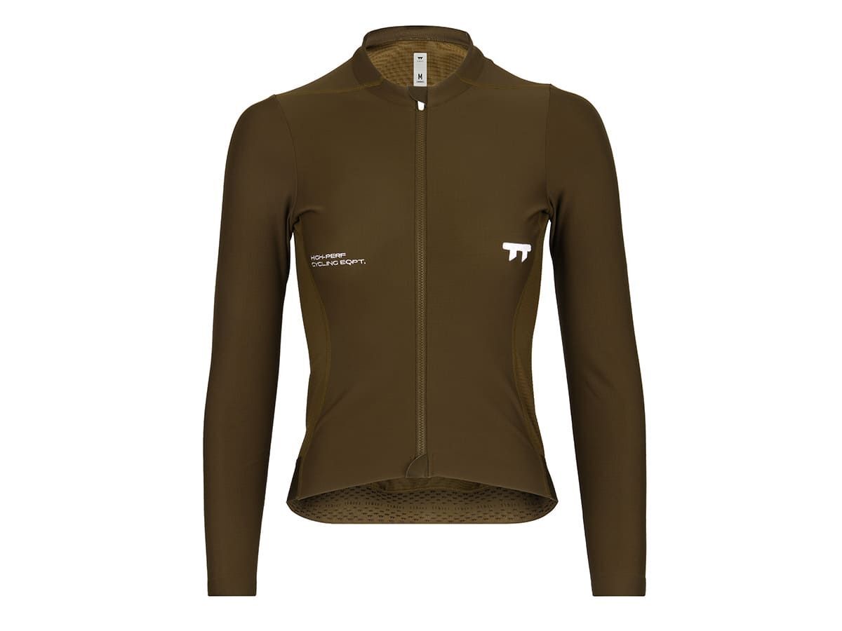 a Line Women's Altitude LS Jersey 女款長袖車衣 / 深棕色