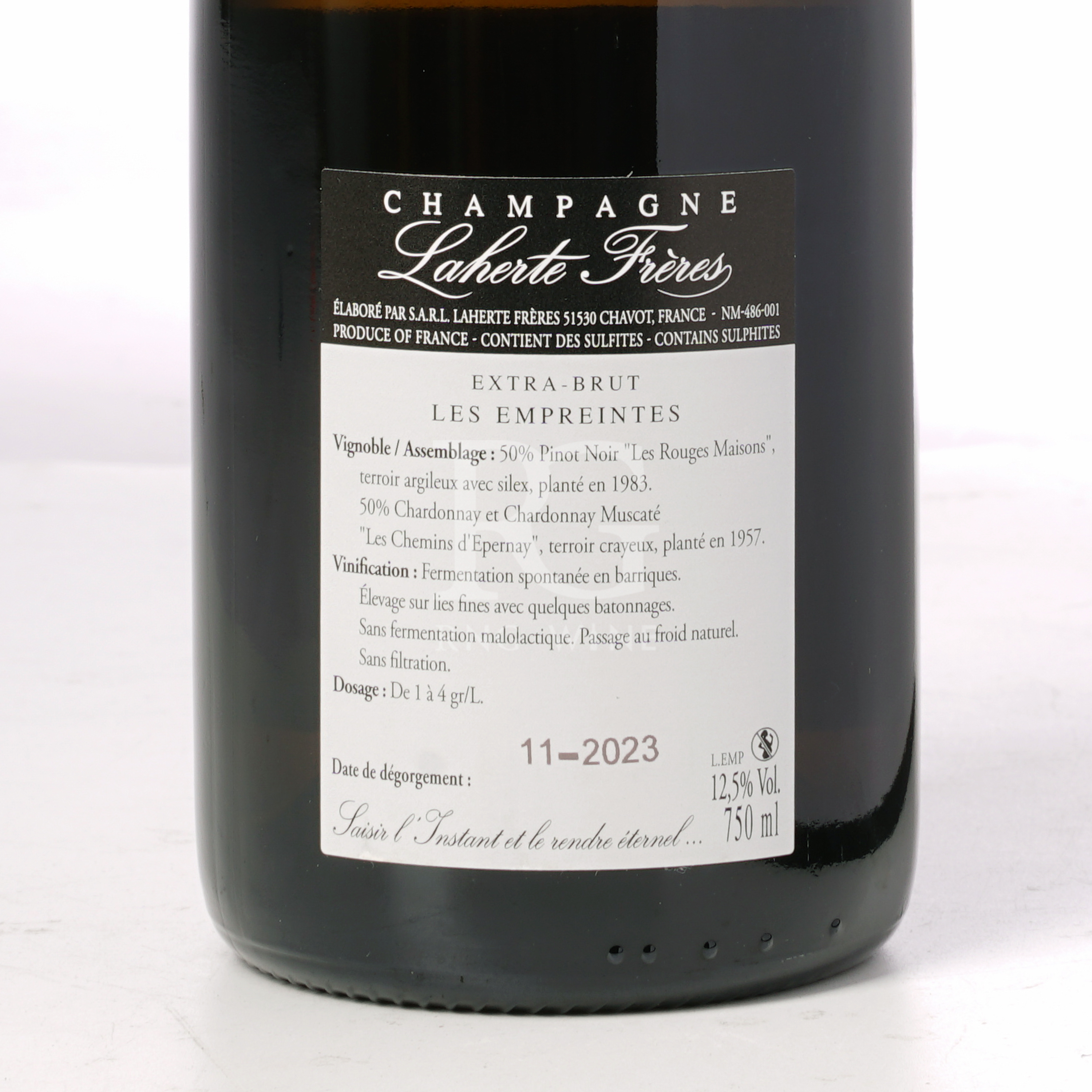 Laherte Freres Extra Brut Les Empreintes 2018