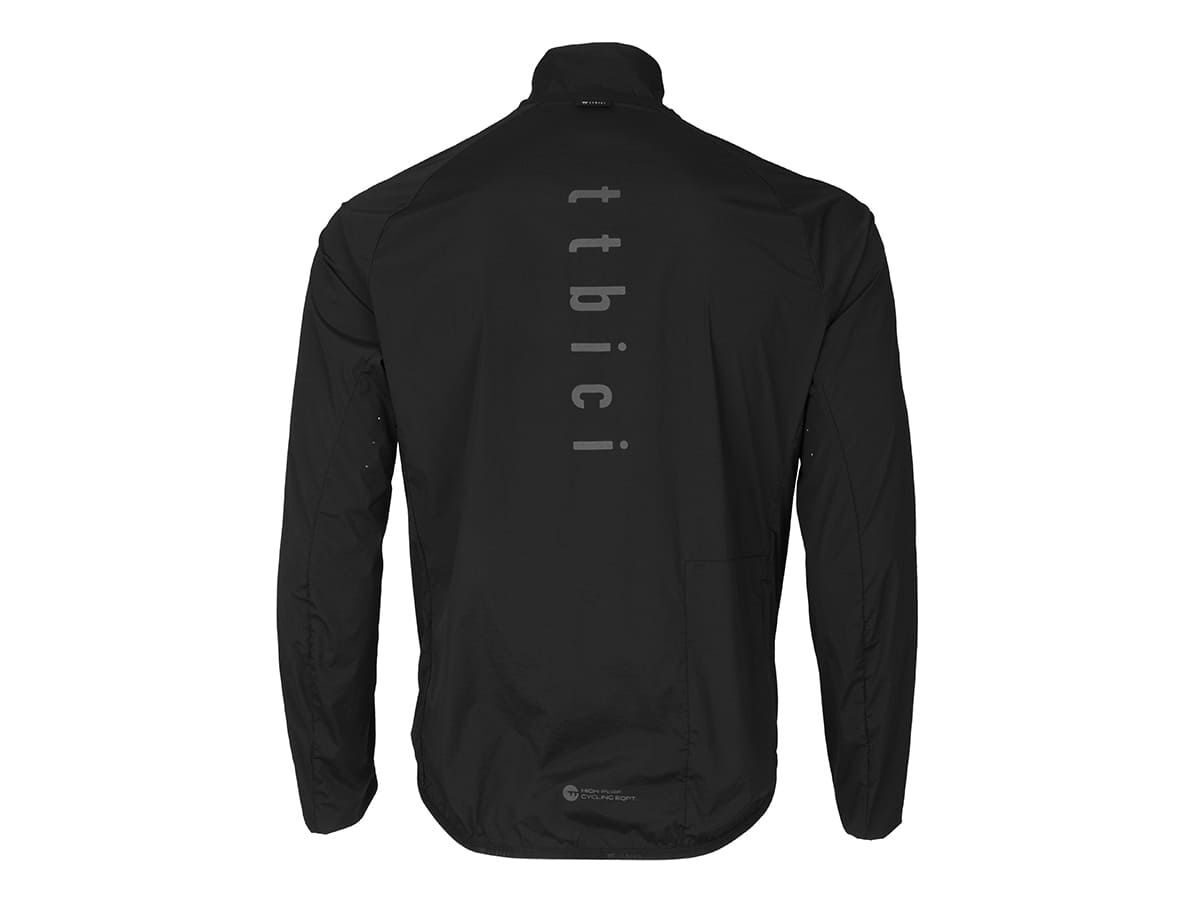 a Line Lightweight Jacket 輕量防風外套 / 黑色