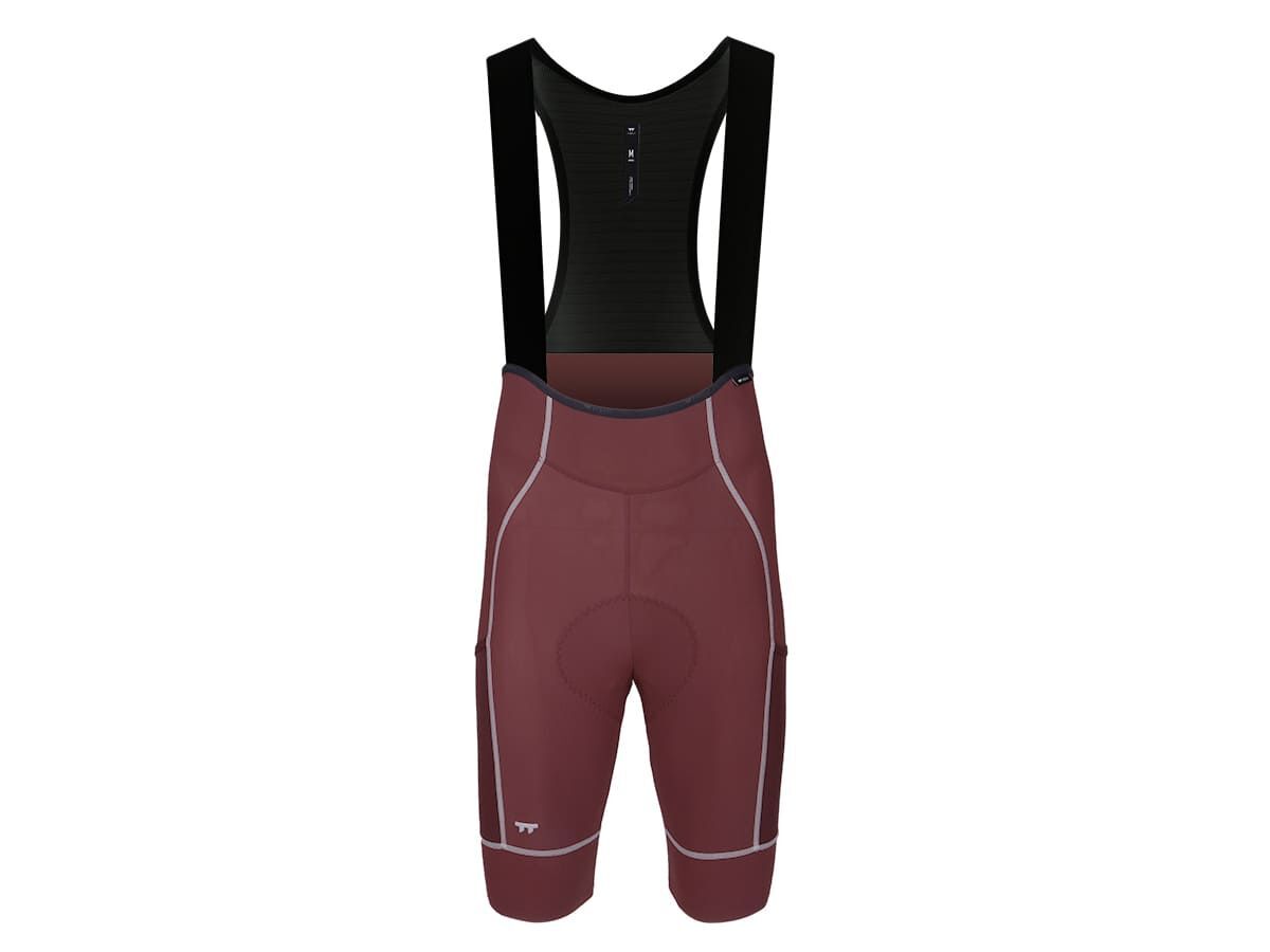 a Line Men's Cargo Bib Shorts 男款輕量口袋車褲 / 巧克力