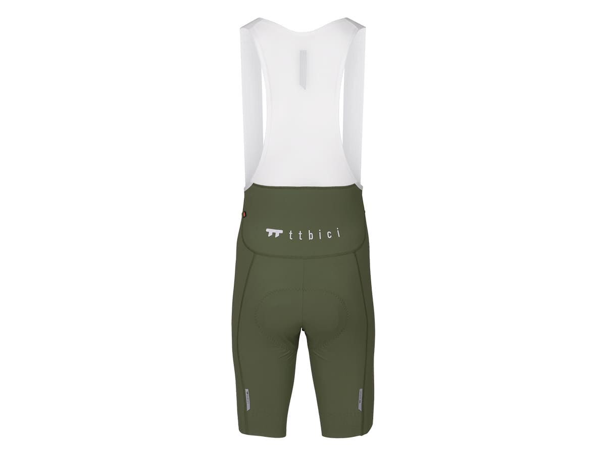 a Line Men's Lightweight Bib Shorts 男款輕量車褲 / 青銅綠