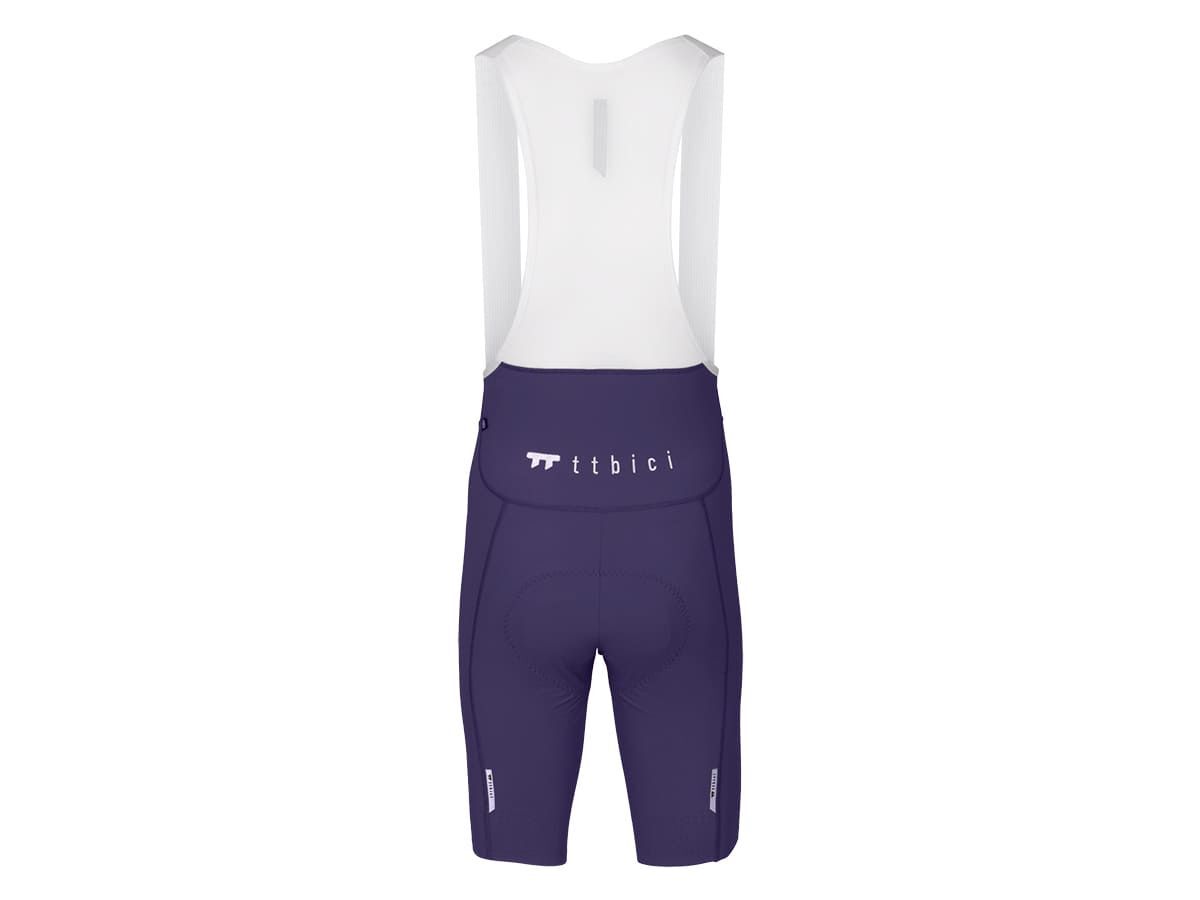 a Line Men's Lightweight Bib Shorts 男款輕量車褲 / 月蝕紫