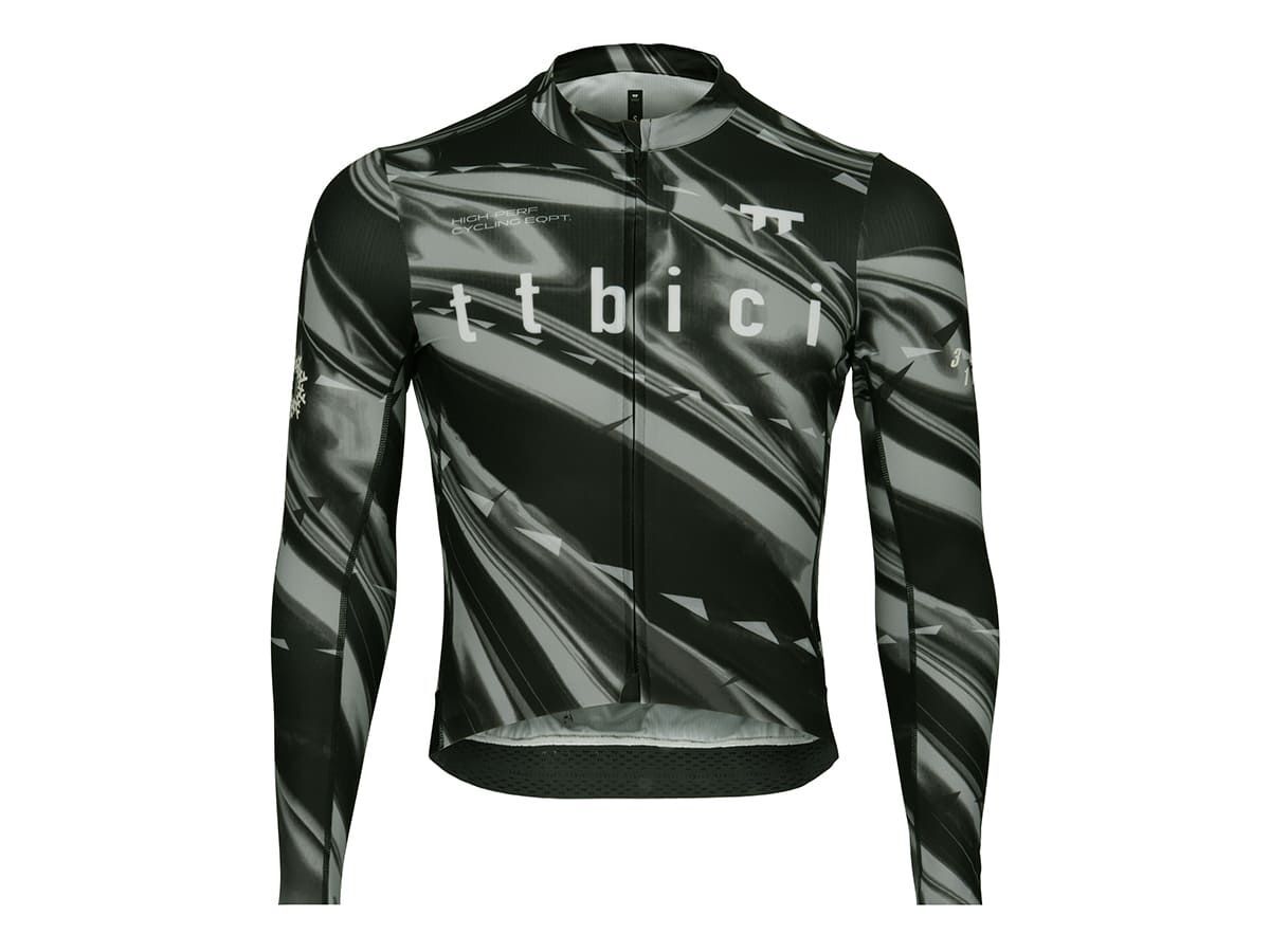 a Line Men's Altitude LS Team Jersey 男款車隊版長袖車衣 / 麥拉銀