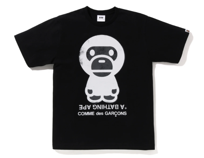 【BAPE®︎ × COMME des GARÇONS】0329店鋪限定聯名發售BIG BABY MILO®︎ TEE