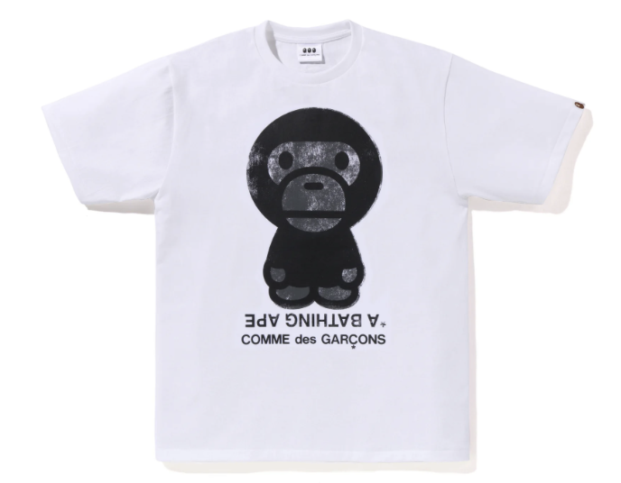 【BAPE®︎ × COMME des GARÇONS】0329店鋪限定聯名發售BIG BABY MILO®︎ TEE