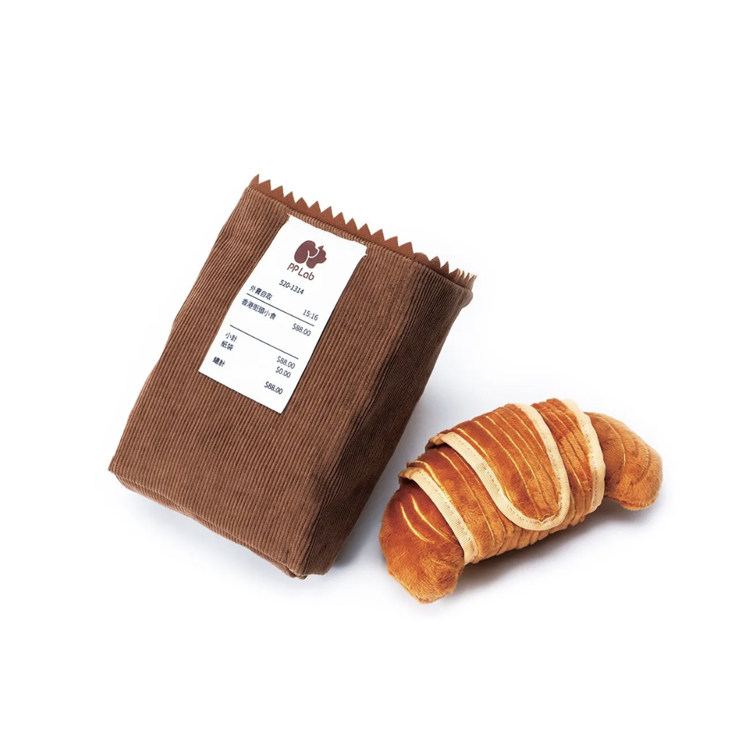 PP Lab - 牛角包連紙袋藏食玩具