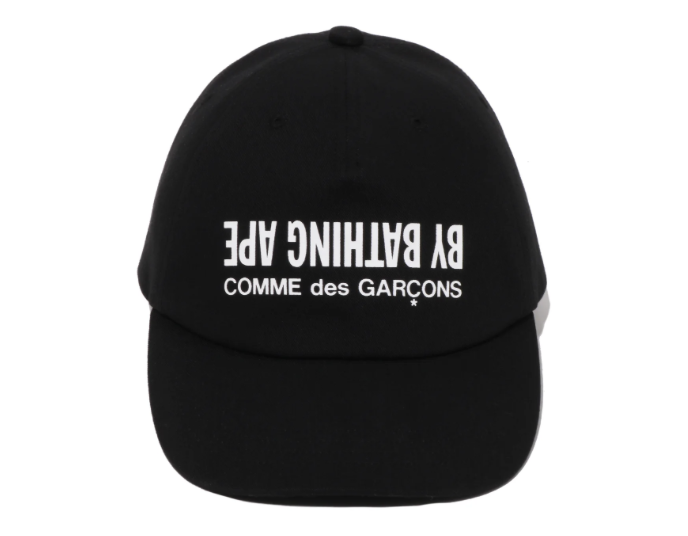 【BAPE®︎ × COMME des GARÇONS】0329店鋪限定聯名發售 PANEL CAP