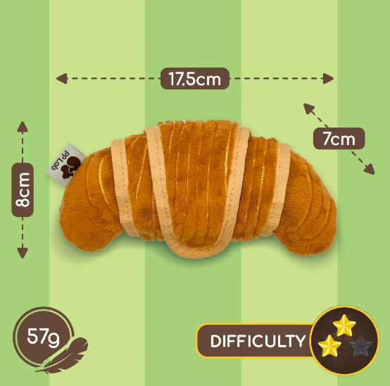 PP Lab - 牛角包連紙袋藏食玩具