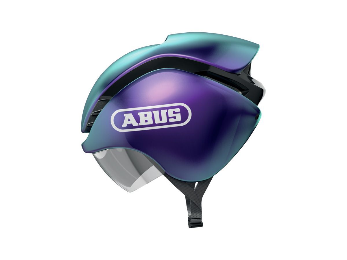ABUS GAMECHANGER TRI 三鐵空力計時安全帽 炫彩紫
