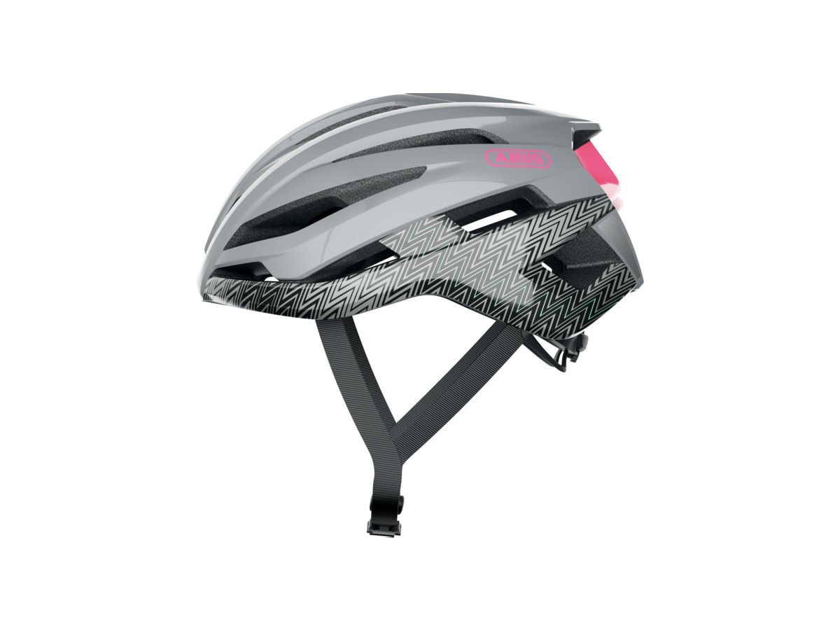 ABUS STORMCHASER 公路車安全帽 波紋灰