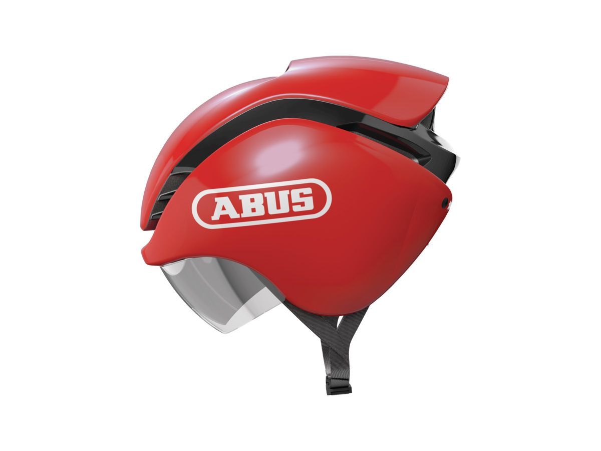 ABUS GAMECHANGER TRI 三鐵空力計時安全帽 烈焰紅