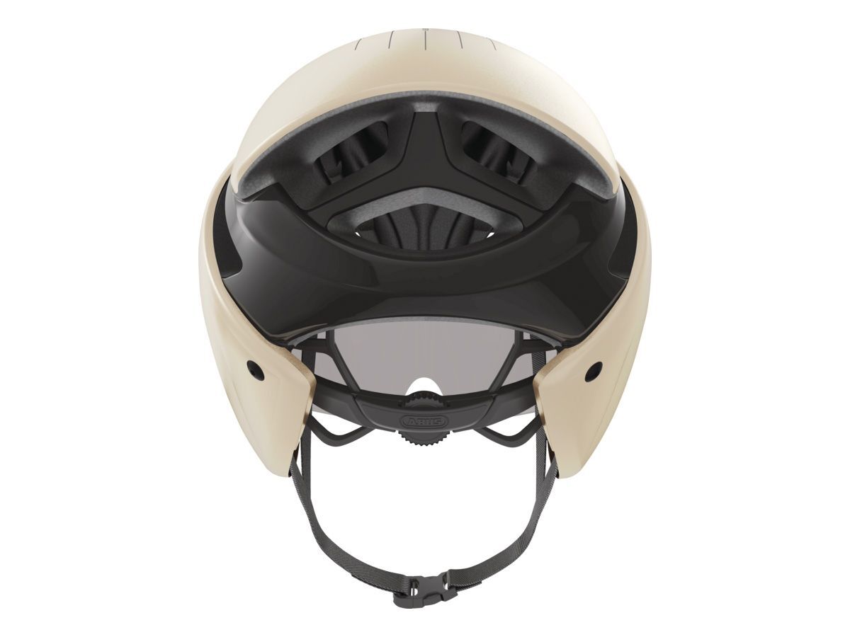 ABUS GAMECHANGER TRI 三鐵空力計時安全帽 香檳金