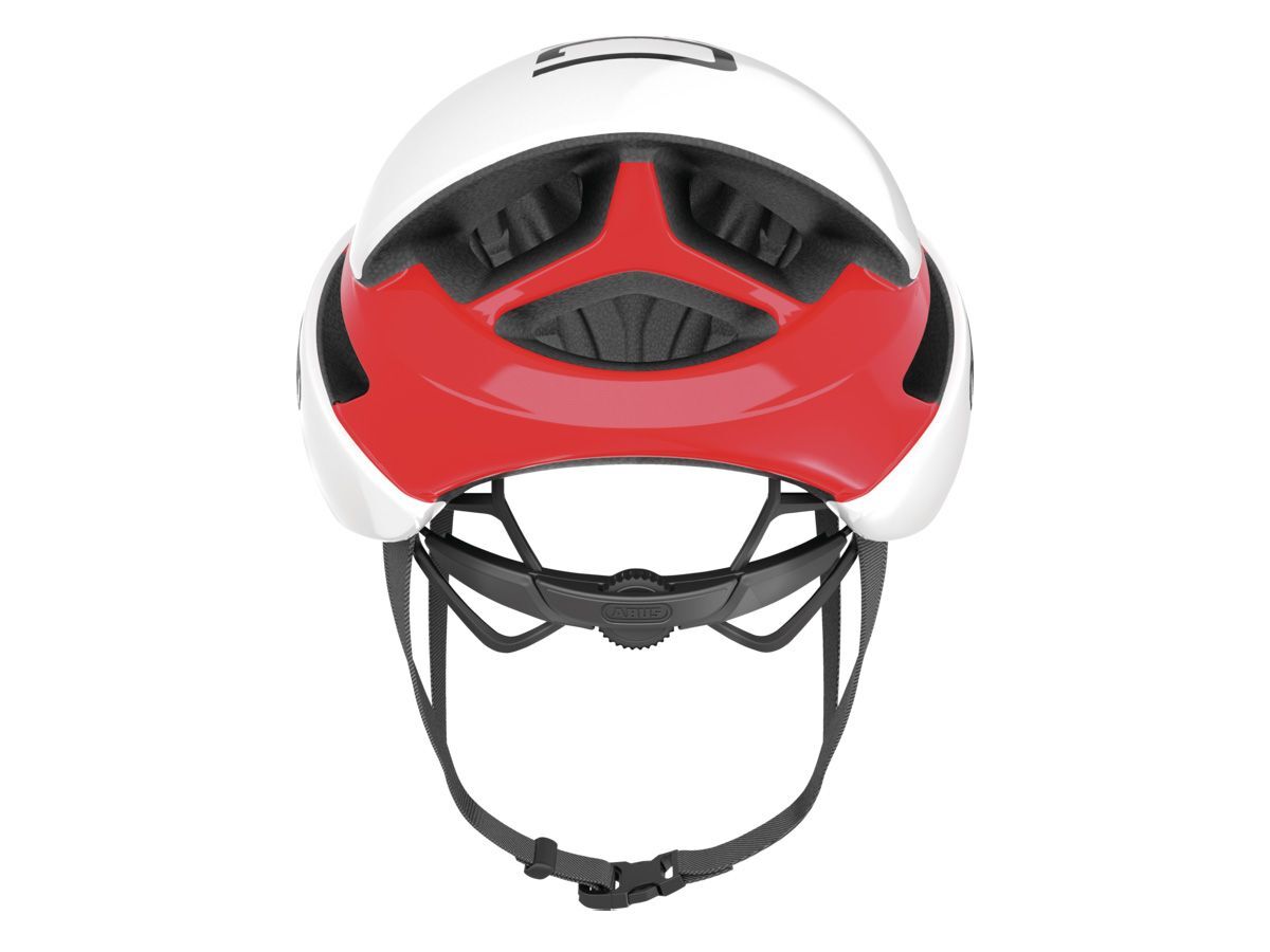 ABUS GAMECHANGER 空力安全帽 亮白/紅