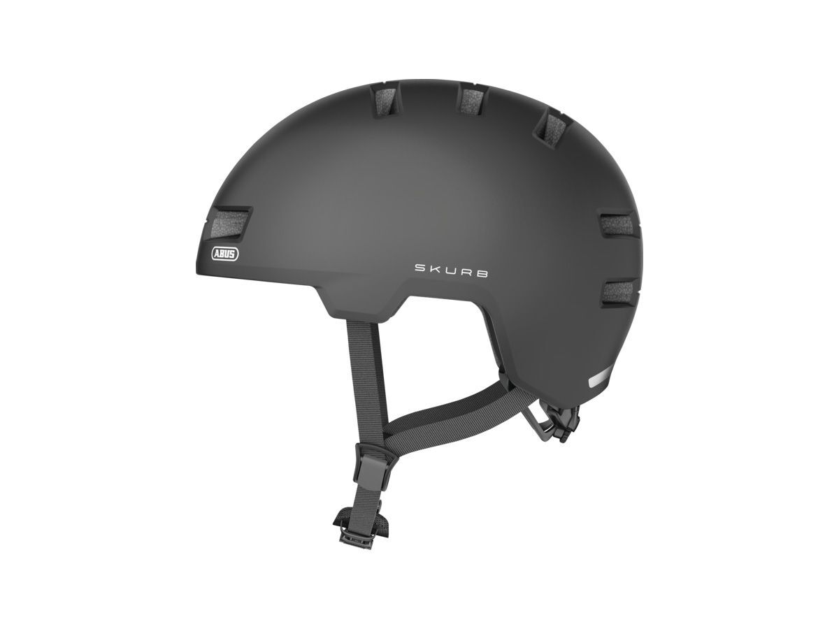 ABUS SKURB 都會通勤安全帽 炭灰