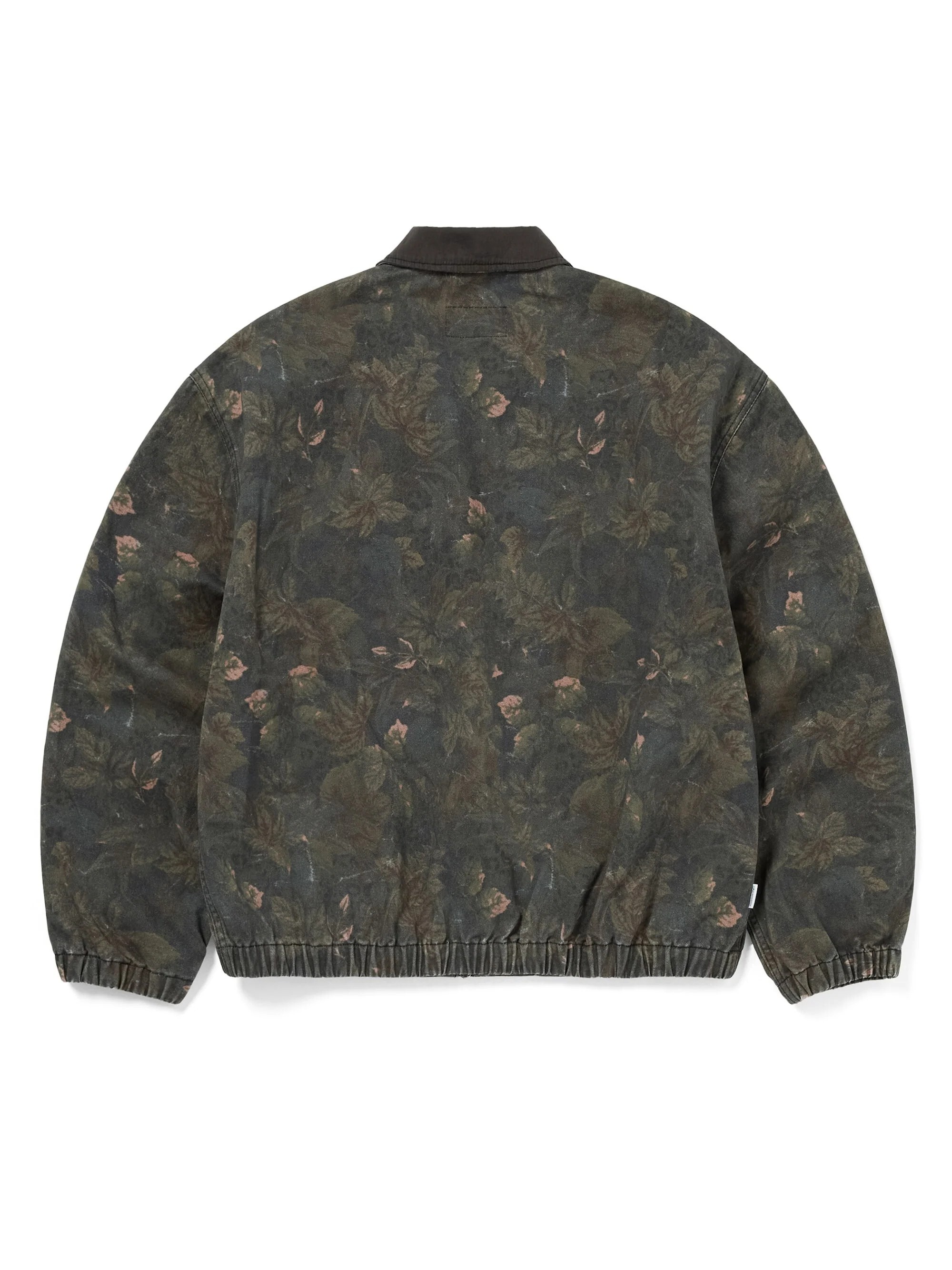 -(E14a02)-THISISNEVERTHAT DENIM BLOUSON JACKET 牛仔短夾克 石洗 暗花-TN261DOWLS01