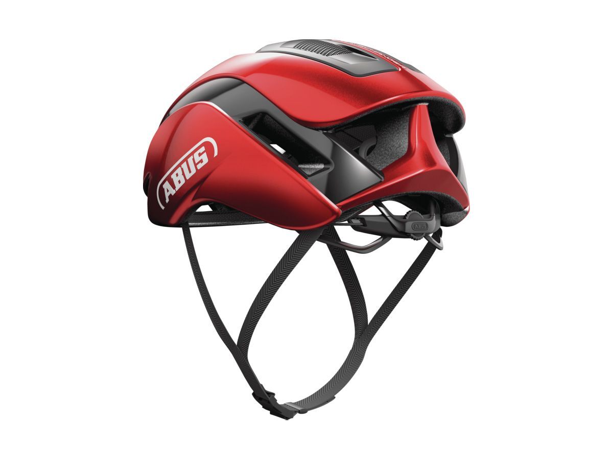 ABUS GAMECHANGER 2.0 空力安全帽 亮紅