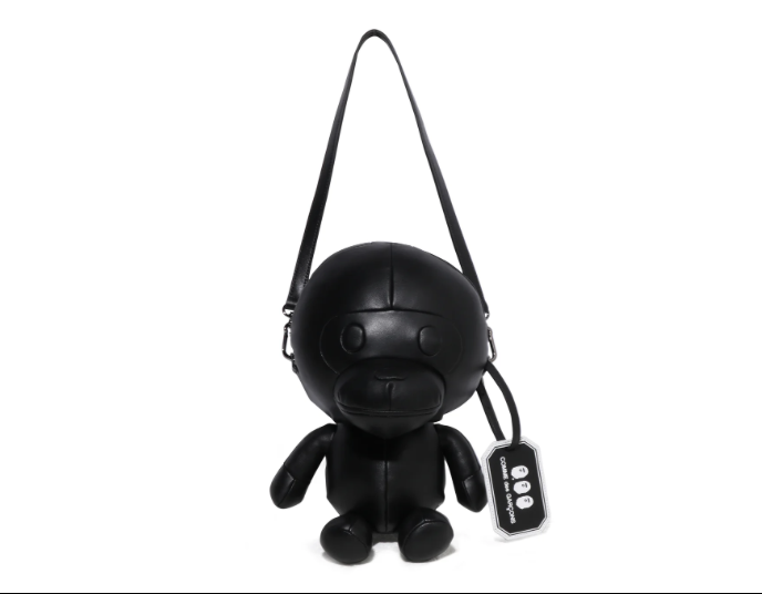 【BAPE®︎ × COMME des GARÇONS】0329店鋪限定聯名發售BABY MILO®︎ LEATHER SHOULDER BAG