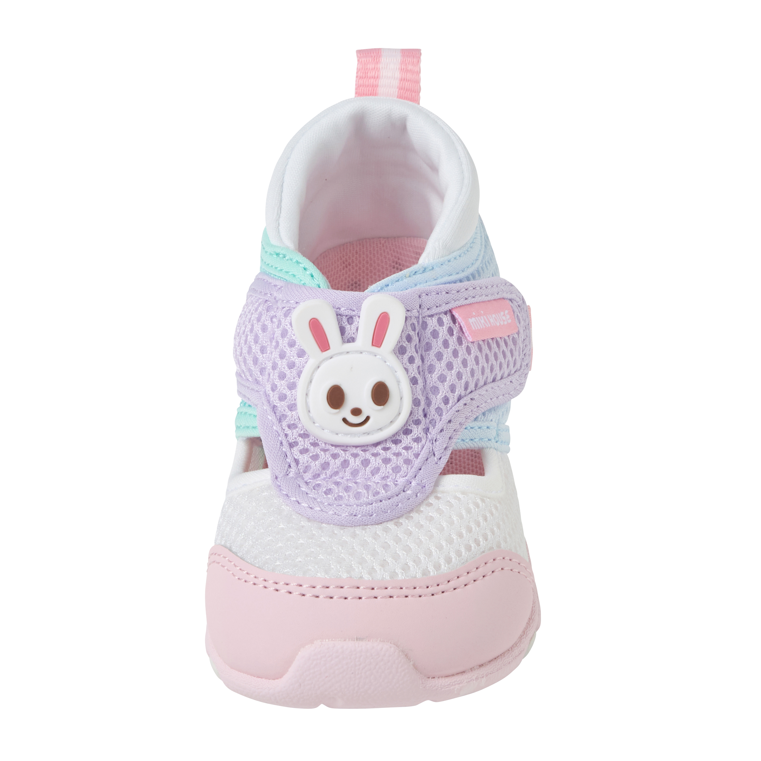 舞颯兔夏日網眼二段鞋-粉紅