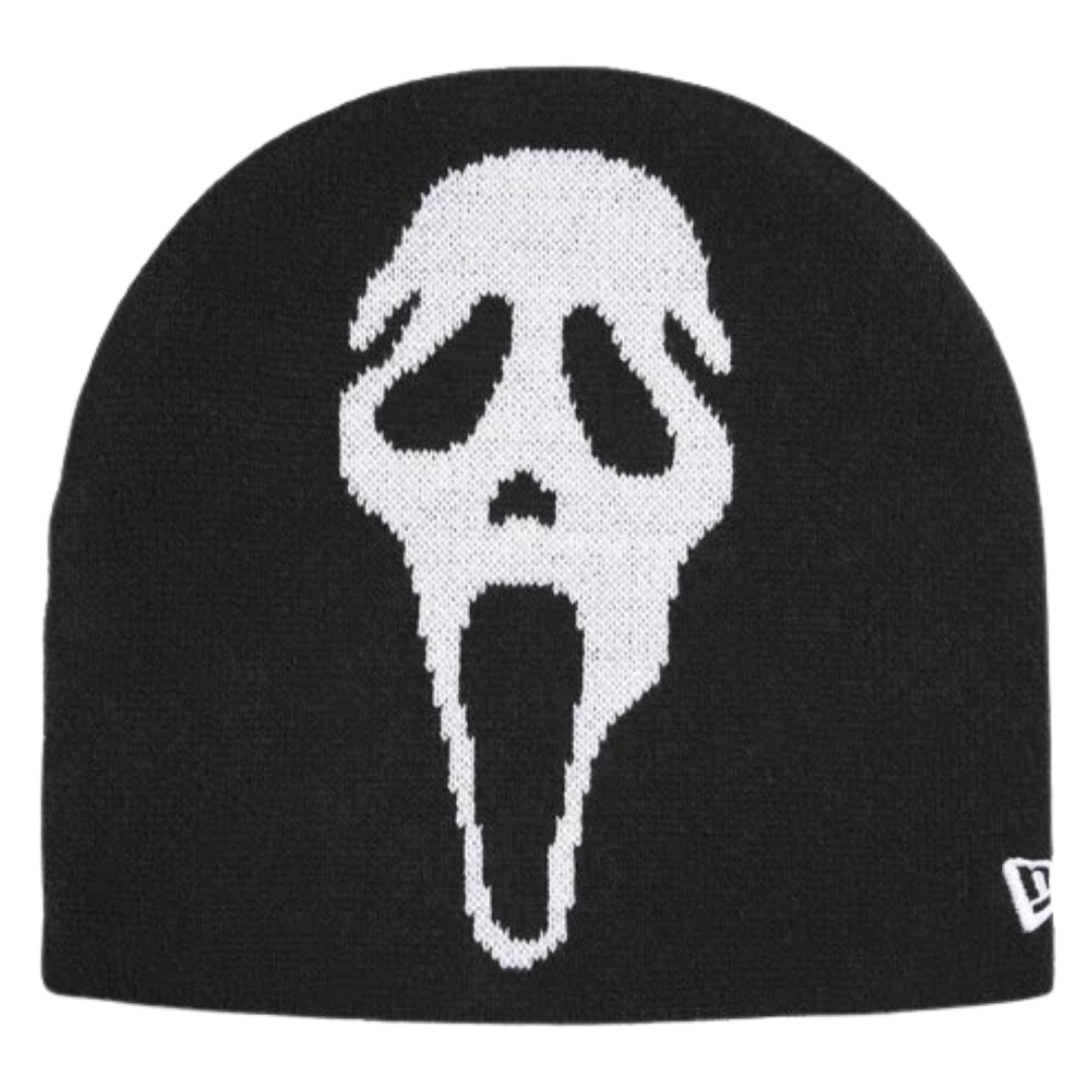 ☆ETW☆【EASY TO WEAR】SUPREME 26SS NEW ERA® GHOSTFACE® BEANIE 毛帽 驚聲尖叫 聯名 鬼臉 冷帽