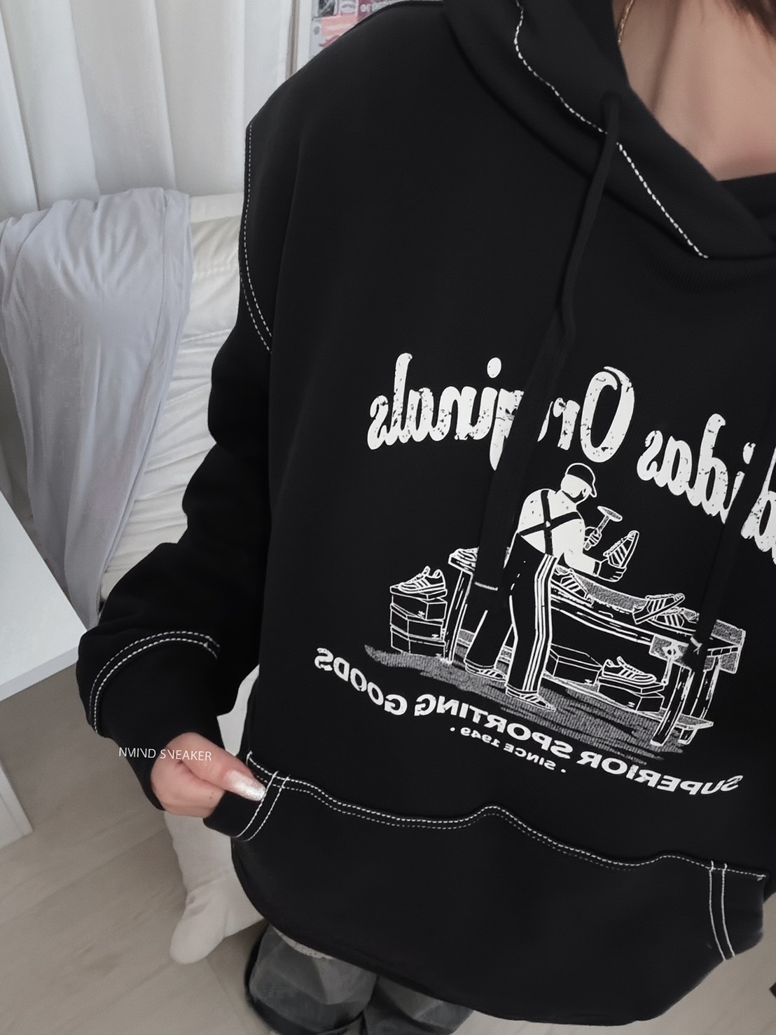 <國外特價拉🥳> Adidas WAB HOODIE 帽T 黑