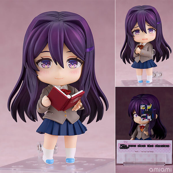 預訂12月   Good Smile Company 心跳文學社!  2283 黏土人 優里Nendoroid Doki Doki Literature Club! Yuri Pre-order
