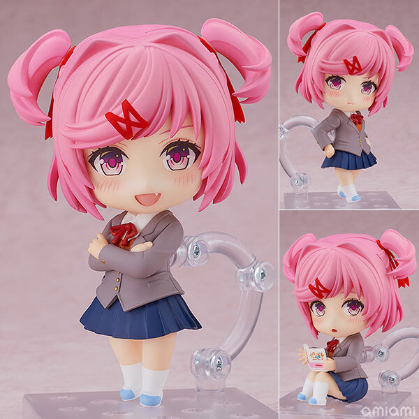 預訂12月 Good Smile Company 心跳文學社!  2077黏土人 夏樹  Nendoroid Doki Doki Literature Club! Natsuki Pre-order