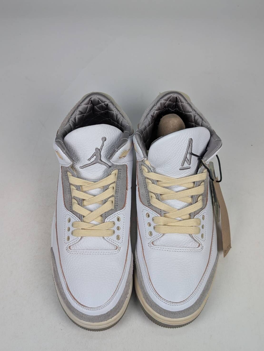 微瑕疵-左右腳中底鞋底泛黃鞋帶泛黃 DH3434-110 W9.5 A Ma Maniere x Air Jordan 3 Retro “Raised by Women” 聯名款