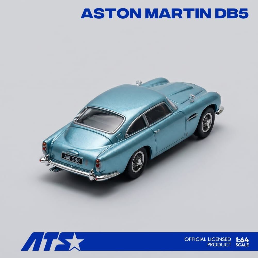 預訂:1/64 ATS Models Aston Martin DB5 Pearl Blue (ATS881205 )