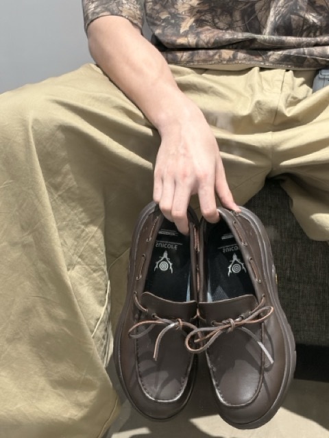South2 West8 × SUICOKE Camp Moccasin - eVent - Black /