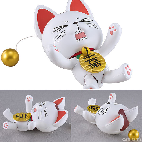 預訂11月   Good Smile Company  膽大黨 高速婆婆 招財貓 PLAMAX Dandadan Turbo-Granny (Beckoning Cat) Plastic Model Pre-order