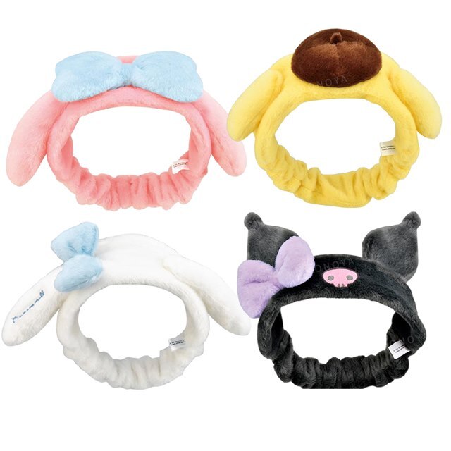 Sanrio 造型吸水髮帶 Kuromi 肉桂狗Cinnamoroll Dress up Band