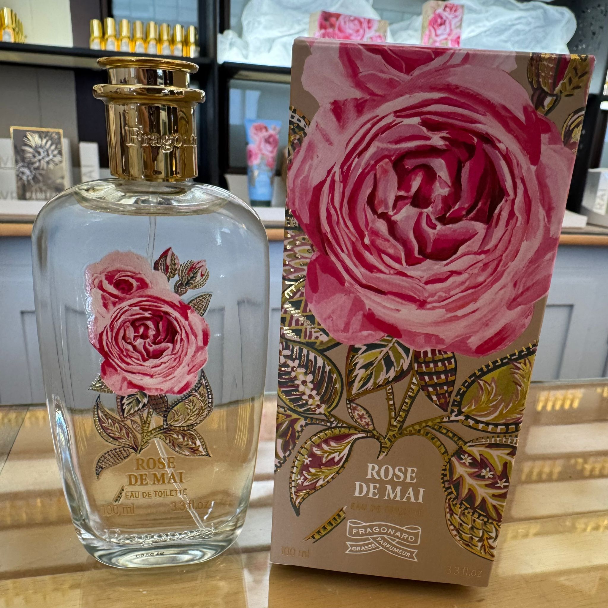 FRA-LLG0428-856 Rose de Mai Eau de toilette 100年限量版本 200ML  (B56)
