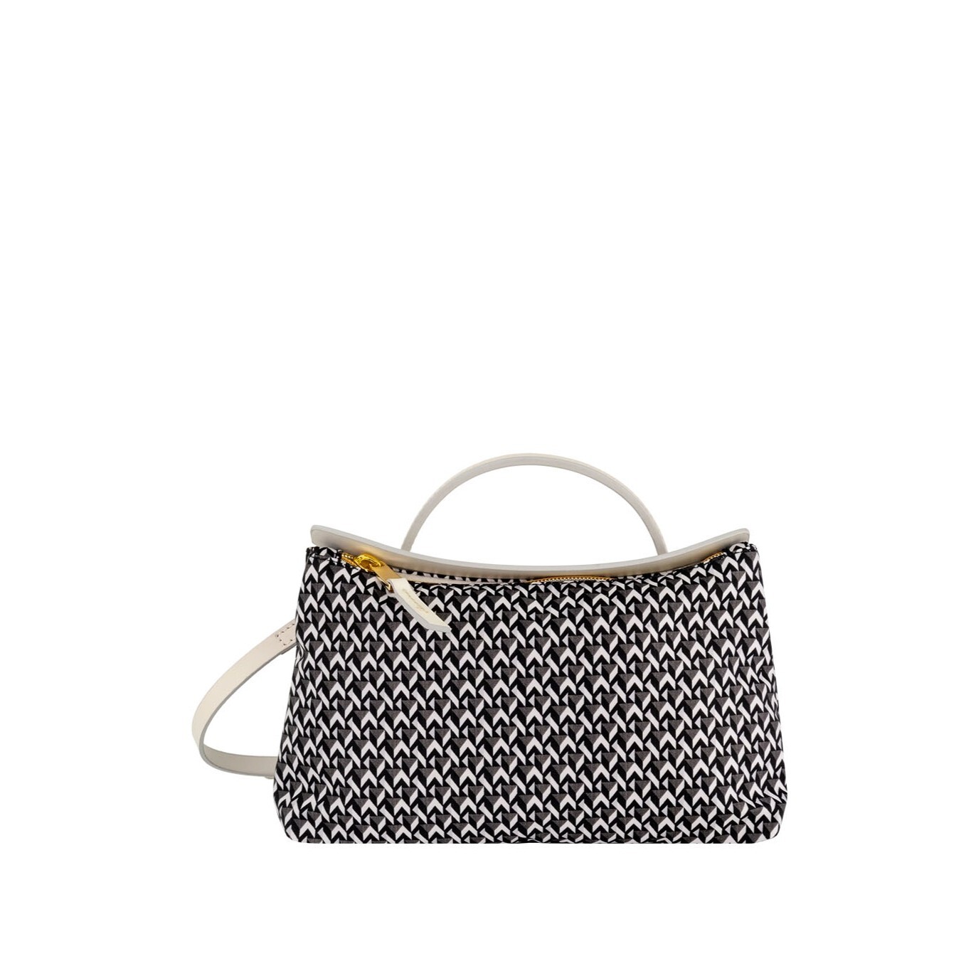 1RP0428-011 [ROBERTA PIERI] Giulietta Pochette Supergray White #RPGO21TLWE (EU)