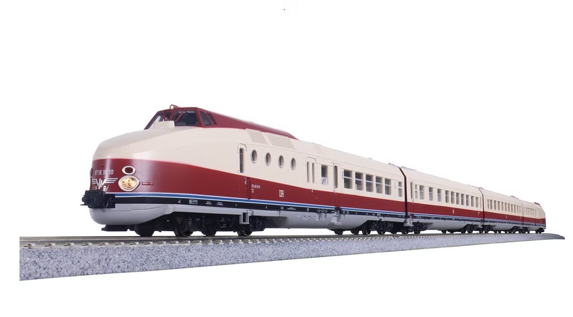 Kato 30-732-1 HO規 VT 18.16 “SVT Görlitz” 4節車廂套裝