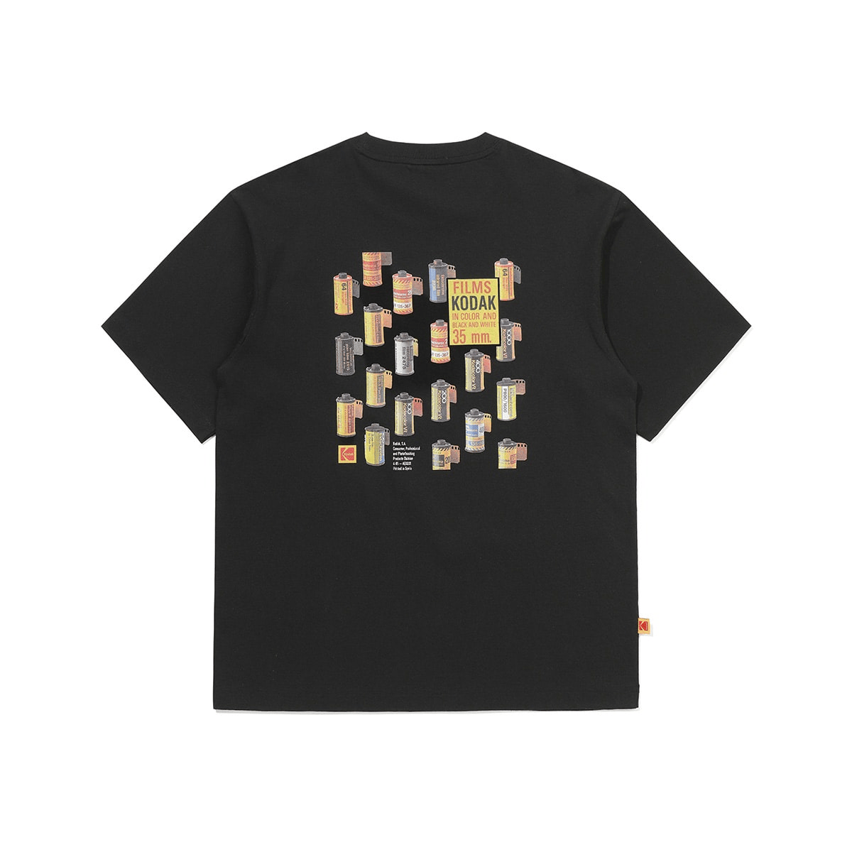Kodak｜K6223LRS63 Film Backgraphic Cotton T-shirt [4 colors]