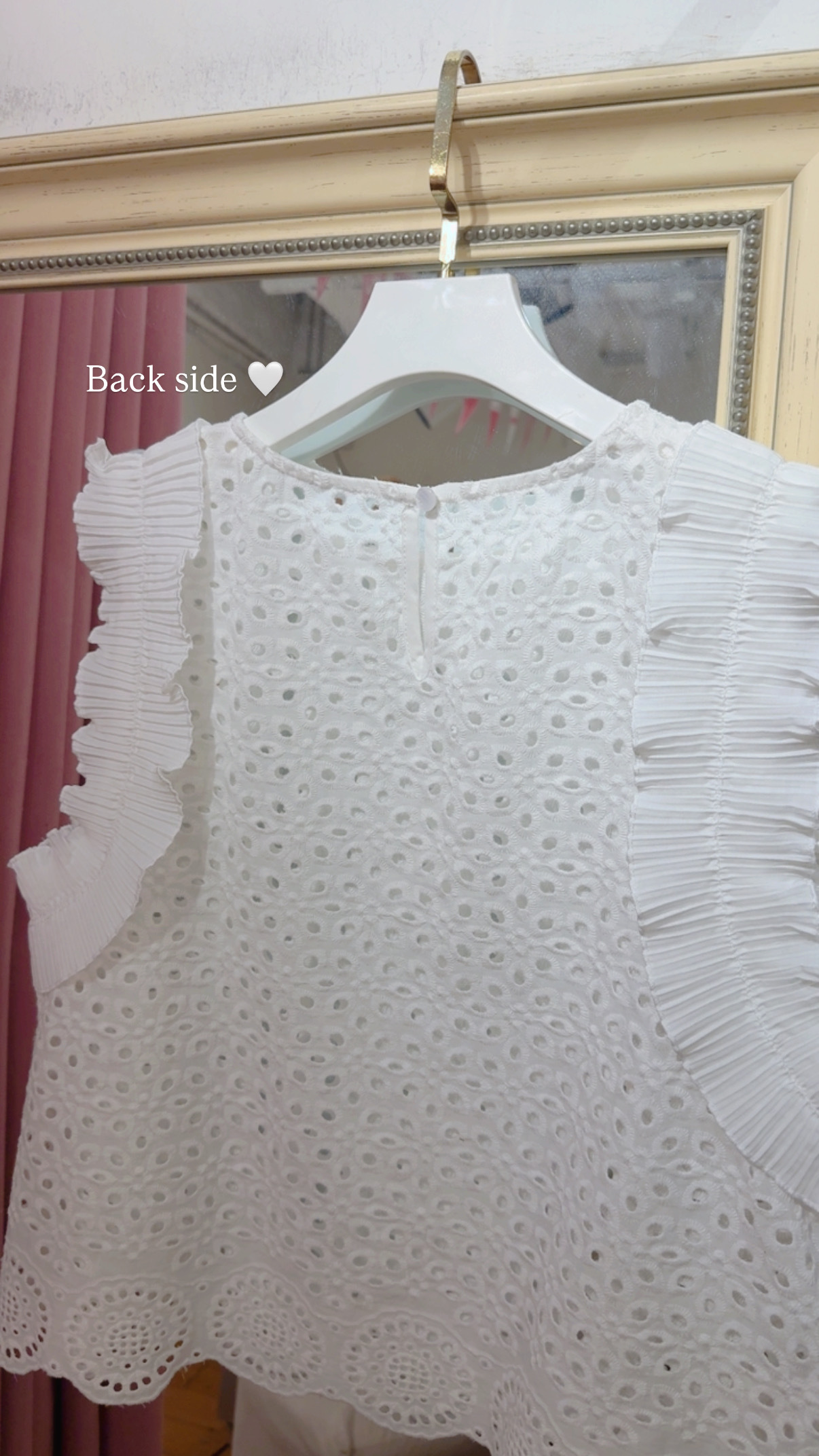 Cotton Lace.Flurry  blouse 🌸