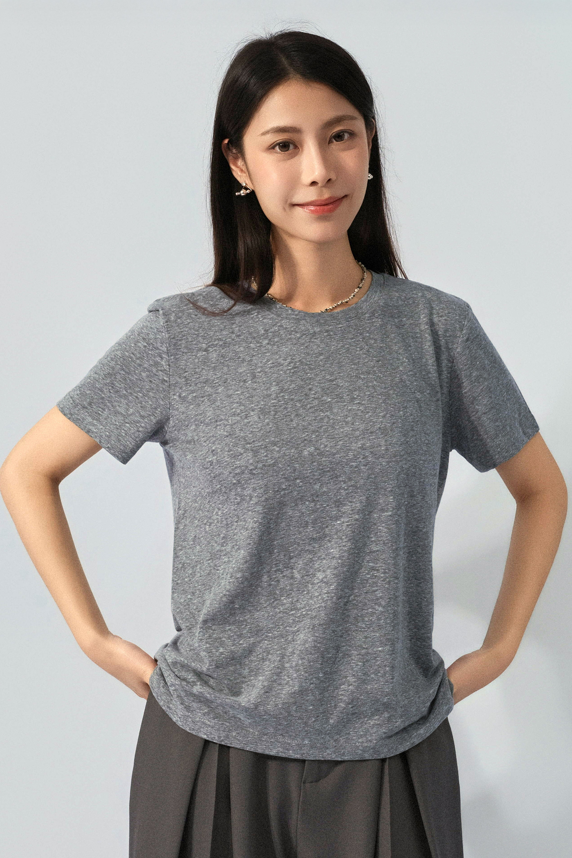 基本款後中骨tee (預購產品）